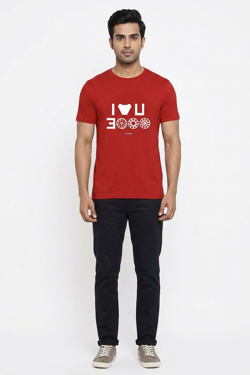 I Love You 3000 - Epic Endgame Dialogue - Red Casual T Shirt