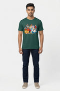 Anime World Green Tee