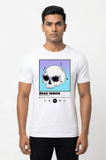 Dead Inside Graphic Printed White Tshirt