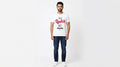 Ruin Lipstick, Not Mascara - Printed Quote T-Shirt White