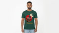 Kunfu Dog Green Tee