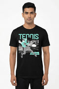 Tennis Black Tee
