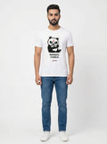 Mangal Panda Graphic T-Shirt White Color