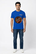Reach For The Stars Graphic Printed Blue Tshirt