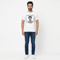 Chennai Thalaiva - Styched in India Graphic T-Shirt White Color