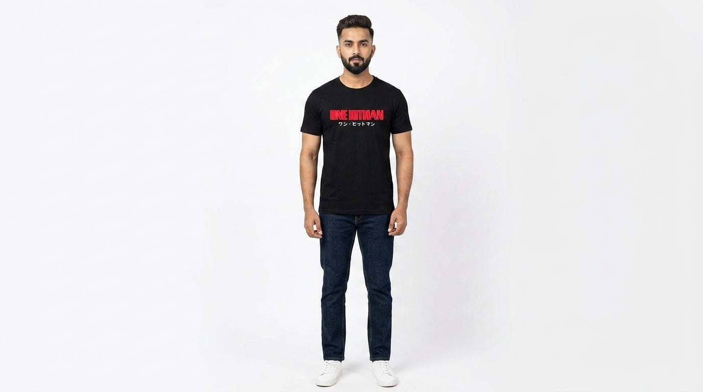 One Hitman Black Tee