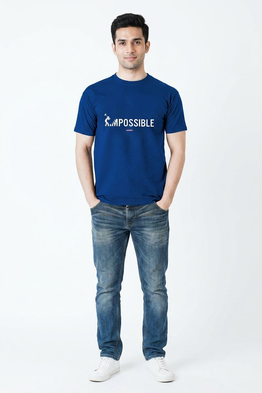 Impossible - Breaking IM from Impossible - Blue Casual All weather fabric blue Tee