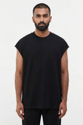 Boxy Fit Black T-Shirt