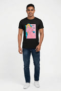 Queen Graphic Printed Black Tshirt