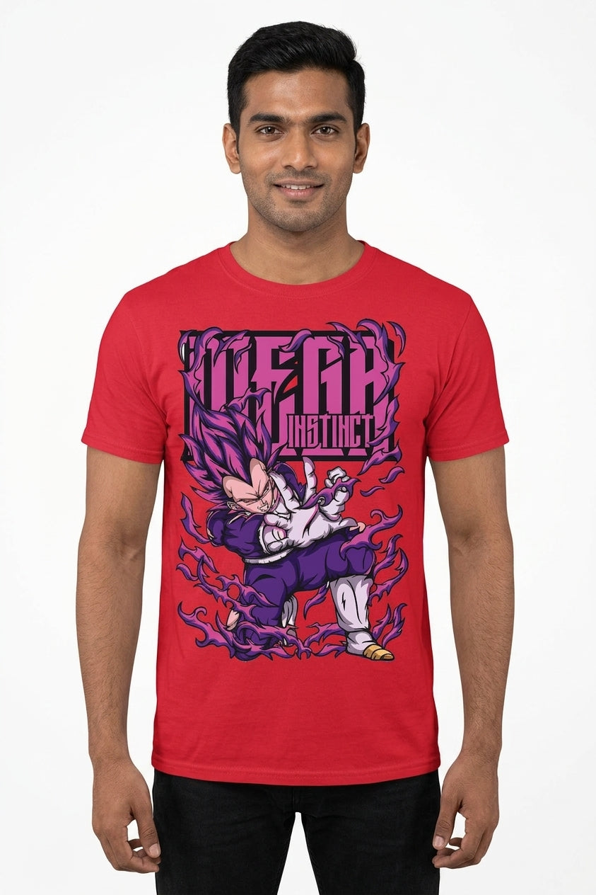 Mega Instinct Red Tee