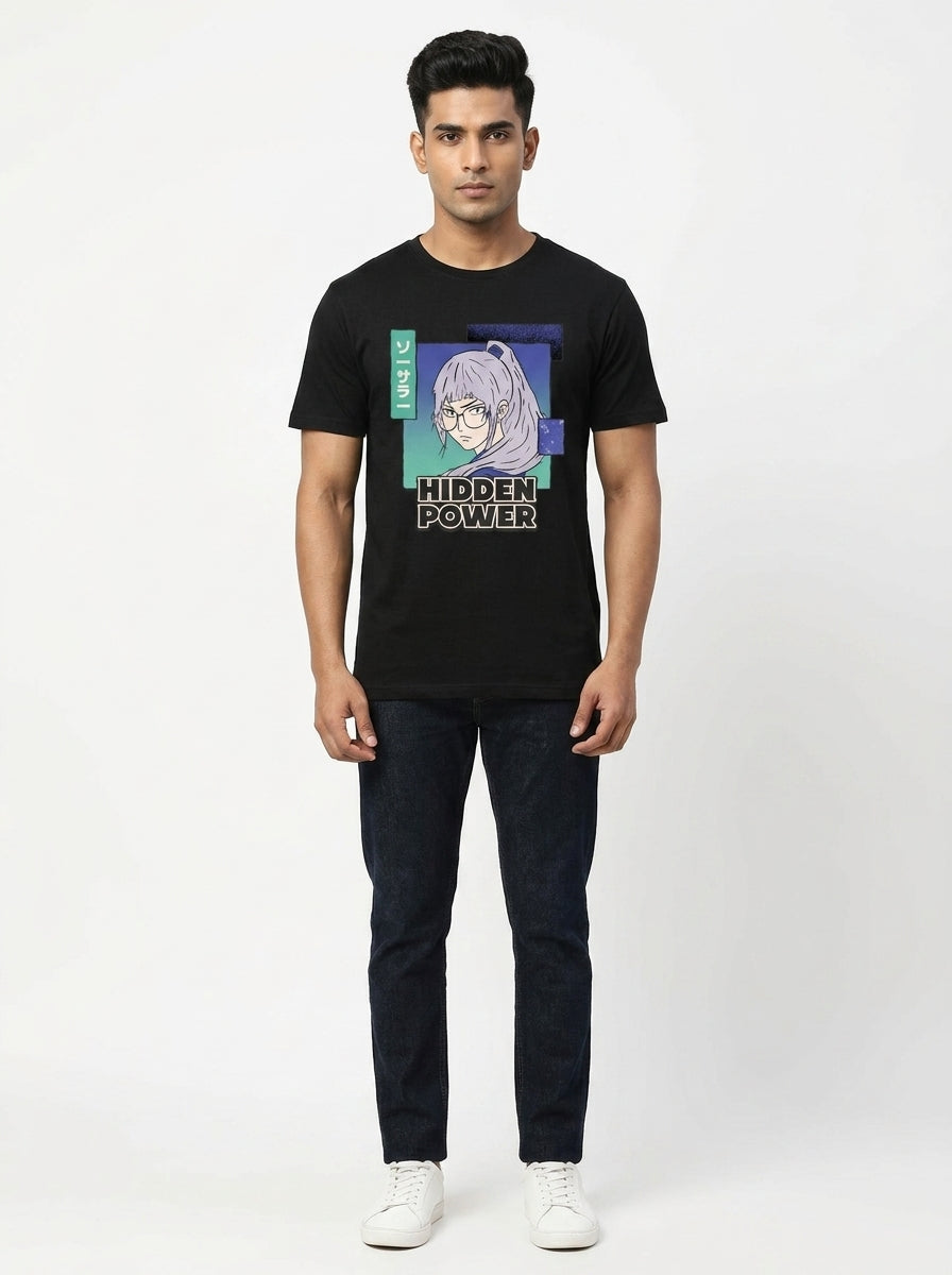 Hidden Power Black Tee