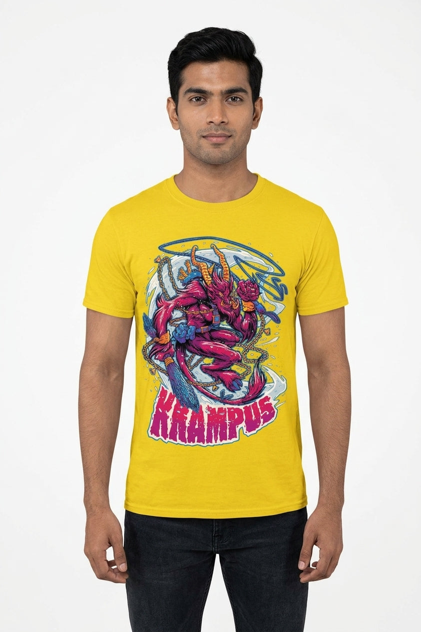 Krampus Yellow Tee