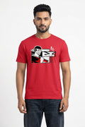 Red Eye Samurai Red Tee
