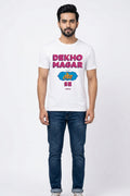 Dekho Magar Swag Se - Hindi words graphic printed TShirt