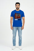 Made In The 90s Graphic Printed Blue Tshirt