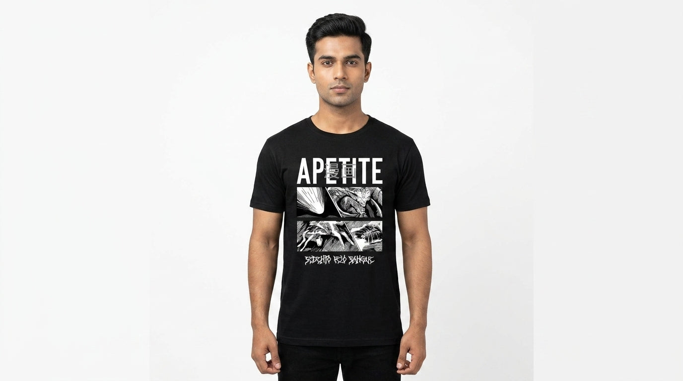 Apetite Black Tee