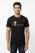Chai Peeke Aate Hai Black Tshirt
