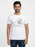 Everything Under Control Graphic Printed White Tshirt