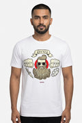 Brutal - Stay True Gangsta Tee White Casual Round Neck