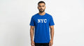 NYC Graphic Printed Blue Tshirt