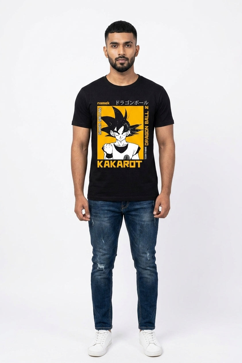Kakarot Black Tee