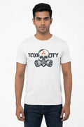 Toxicity Graphic White Tshirt