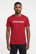 Styched Font Red Tshirt