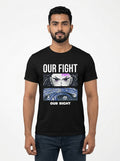 Our Fight Black Tee