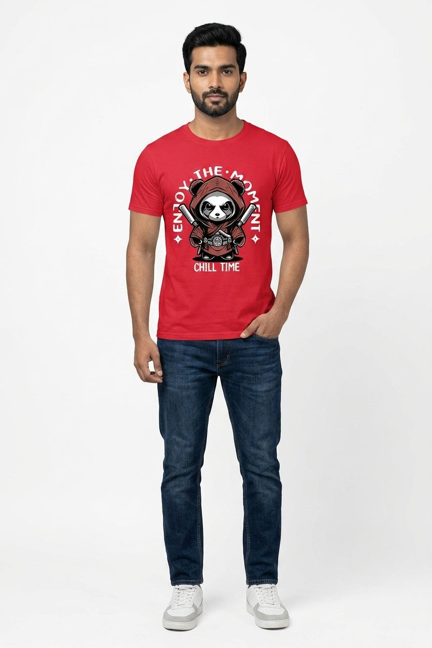 Enjoy The Moment Red Tee
