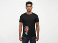 Just Another Head Graphic Printed Black Tshirt