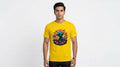 Alien Graphic Printed Yellow Tshirt