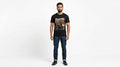 Born To Ride Graphic Printed Black Tshirt