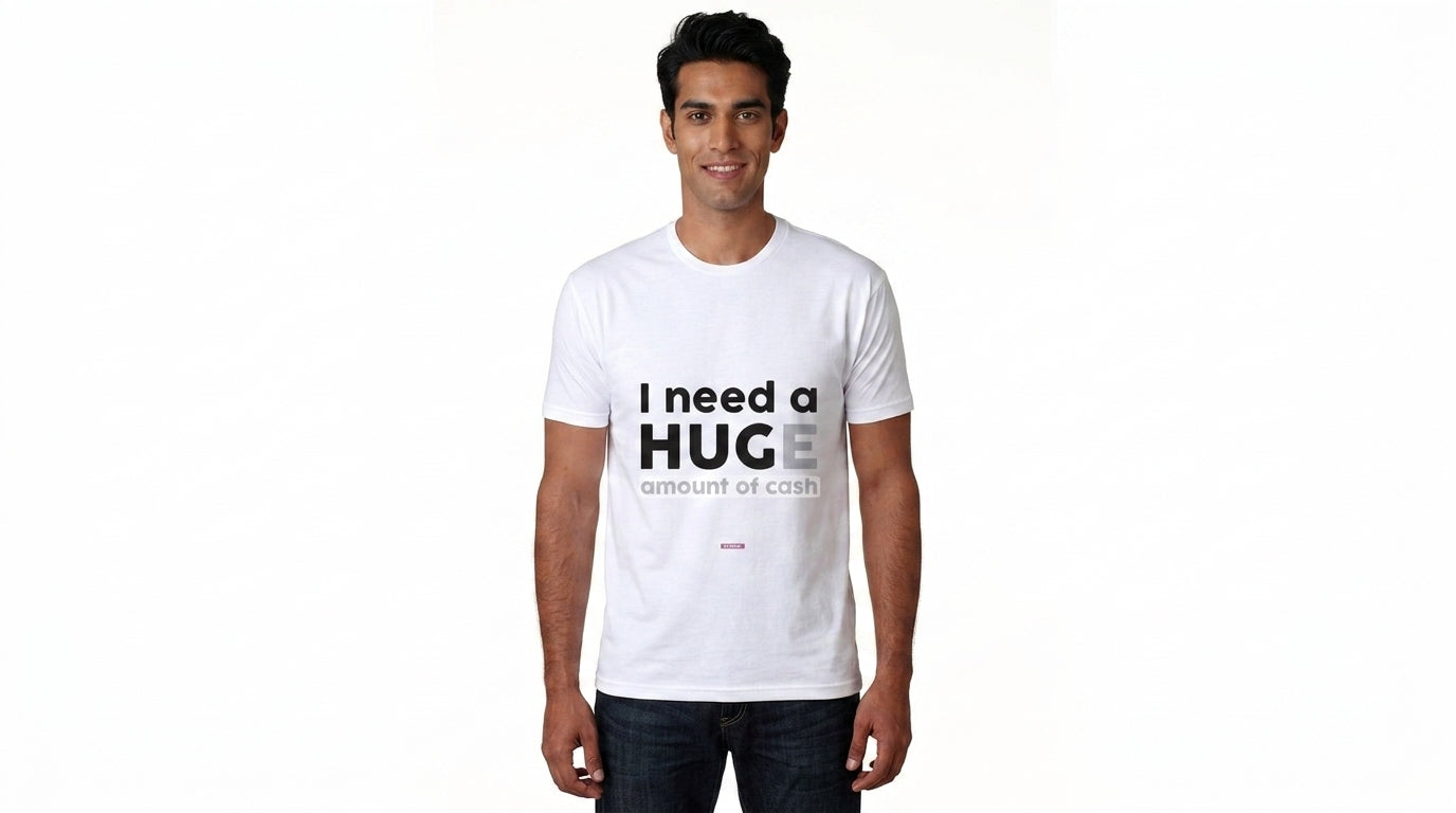 I Need a Hug - Graphic T-Shirt White Color
