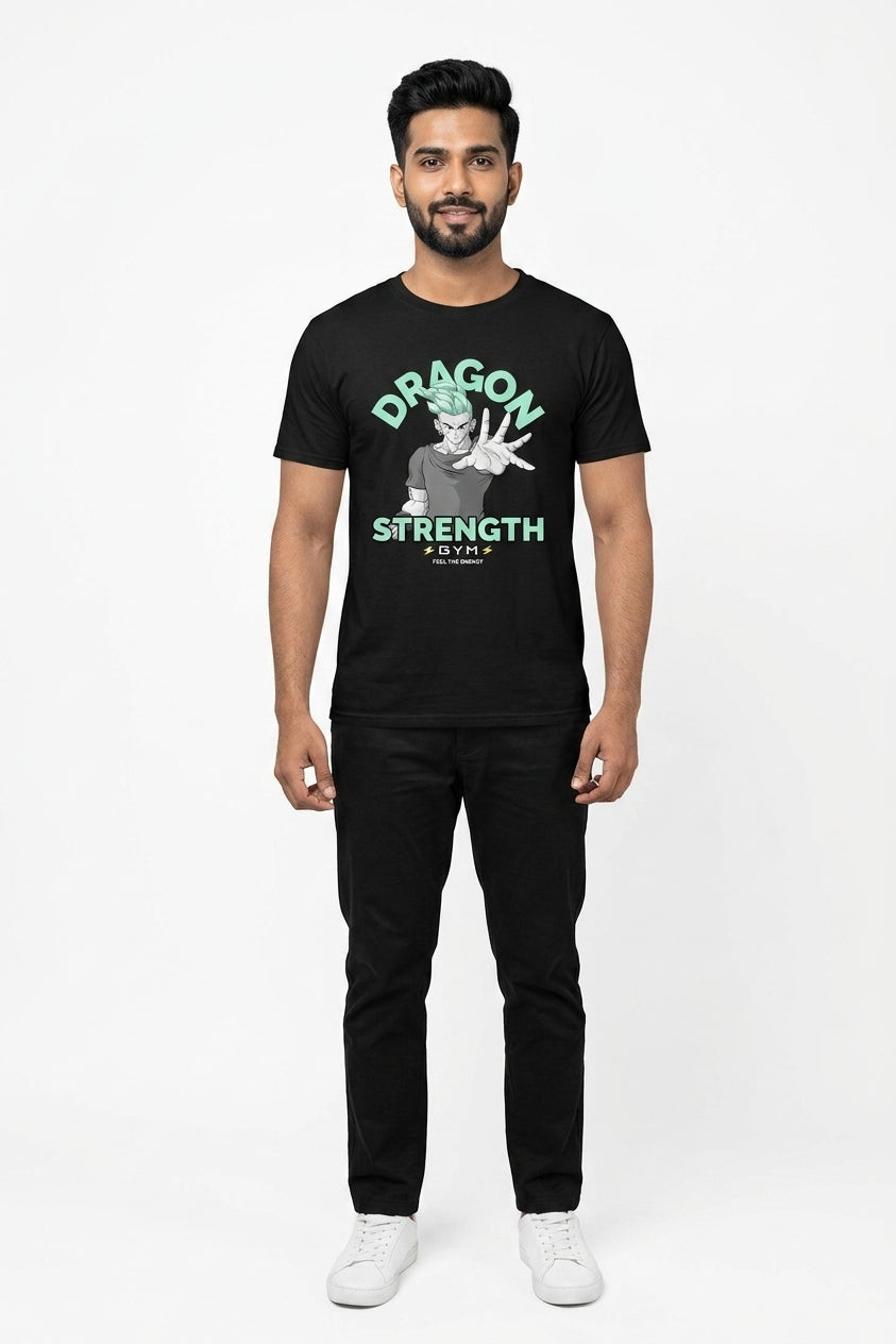 Dragon Strength Black Tee