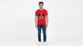 Calm Baba Graphic Printed Red Tshirt