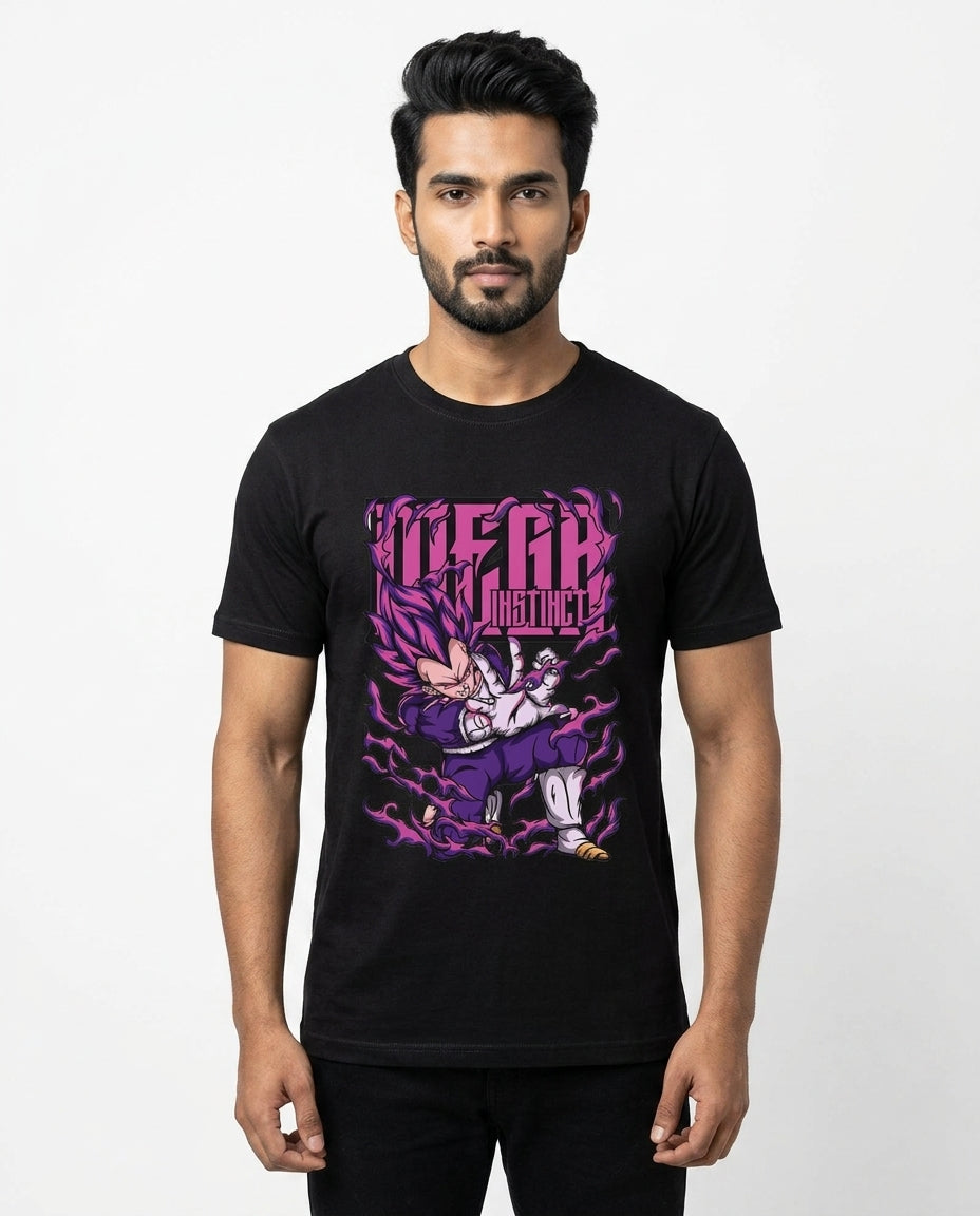 Mega Instinct Black Tee
