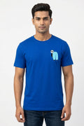 Smarty Pants Graphic Printed Blue Tshirt
