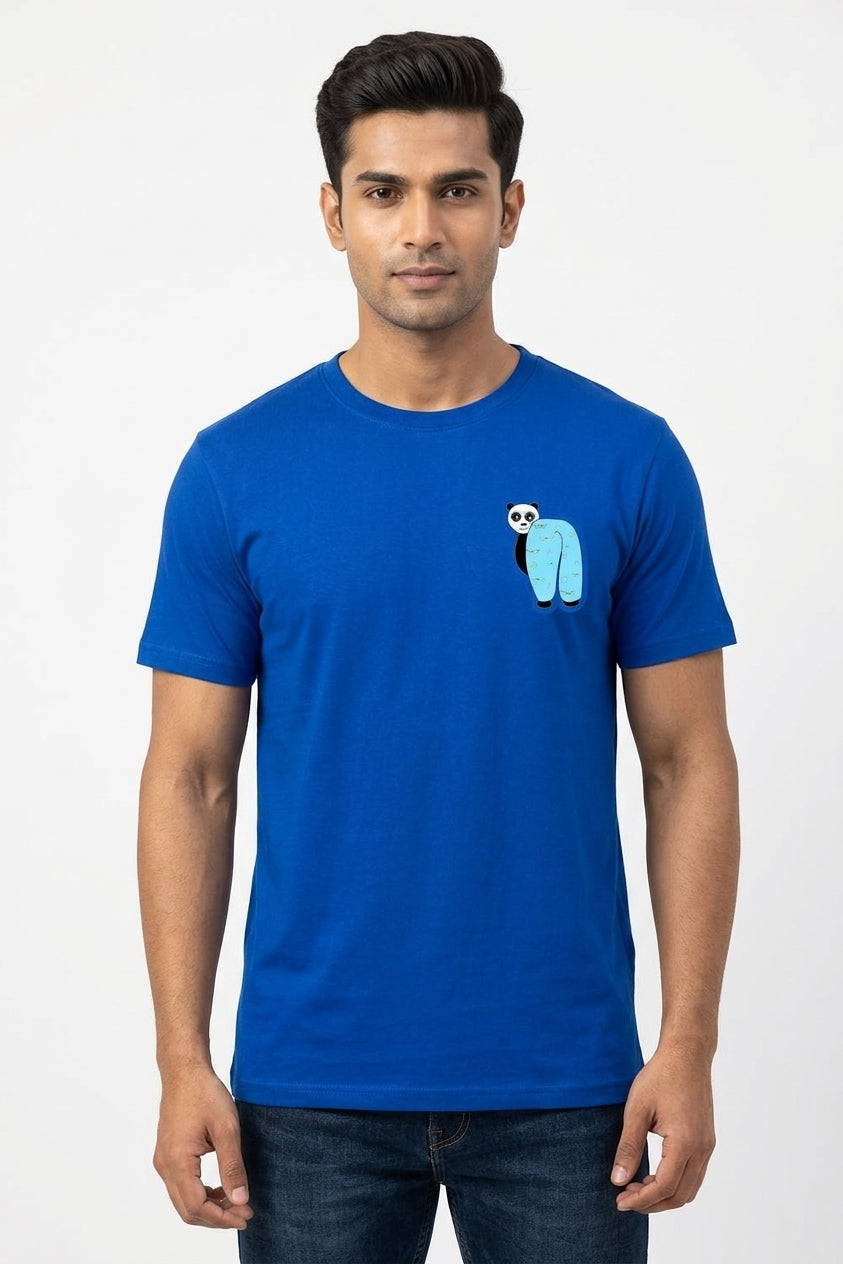 Smarty Pants Graphic Printed Blue Tshirt
