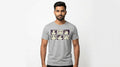 Anime Faces Grey Tee