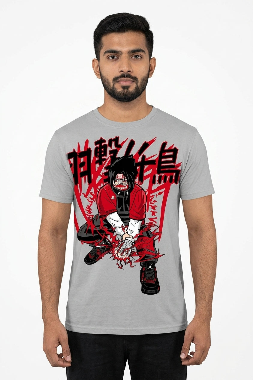 Itachi Grey Tee
