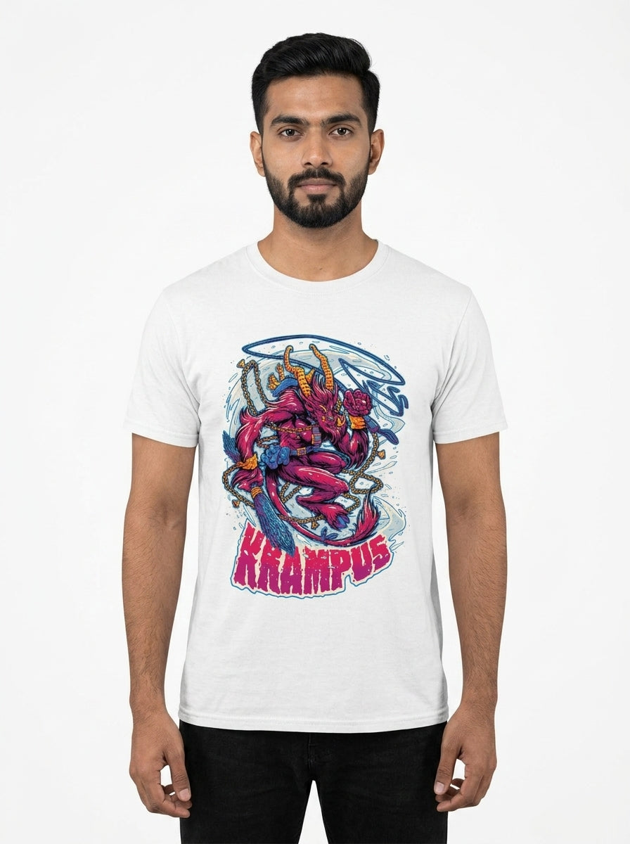 Krampus White Tee