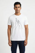 BFF Graphic Printed White Tshirt