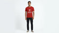 We have a connection - Funny Red Graphic Tee