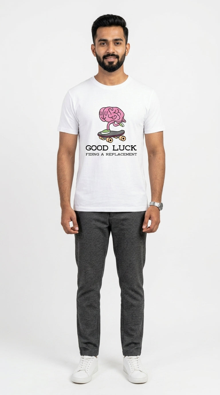 Replacement Printed White Tshirt