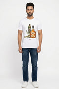 Rum Dev - Quirky Printed Casual T-Shirt