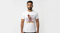 Kam Se Kam Graphic Printed White Tshirt