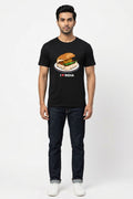 Vada Pav - Styched in India Graphic T-Shirt White Color