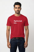 Fightclub Inc Printed Red Tshirt
