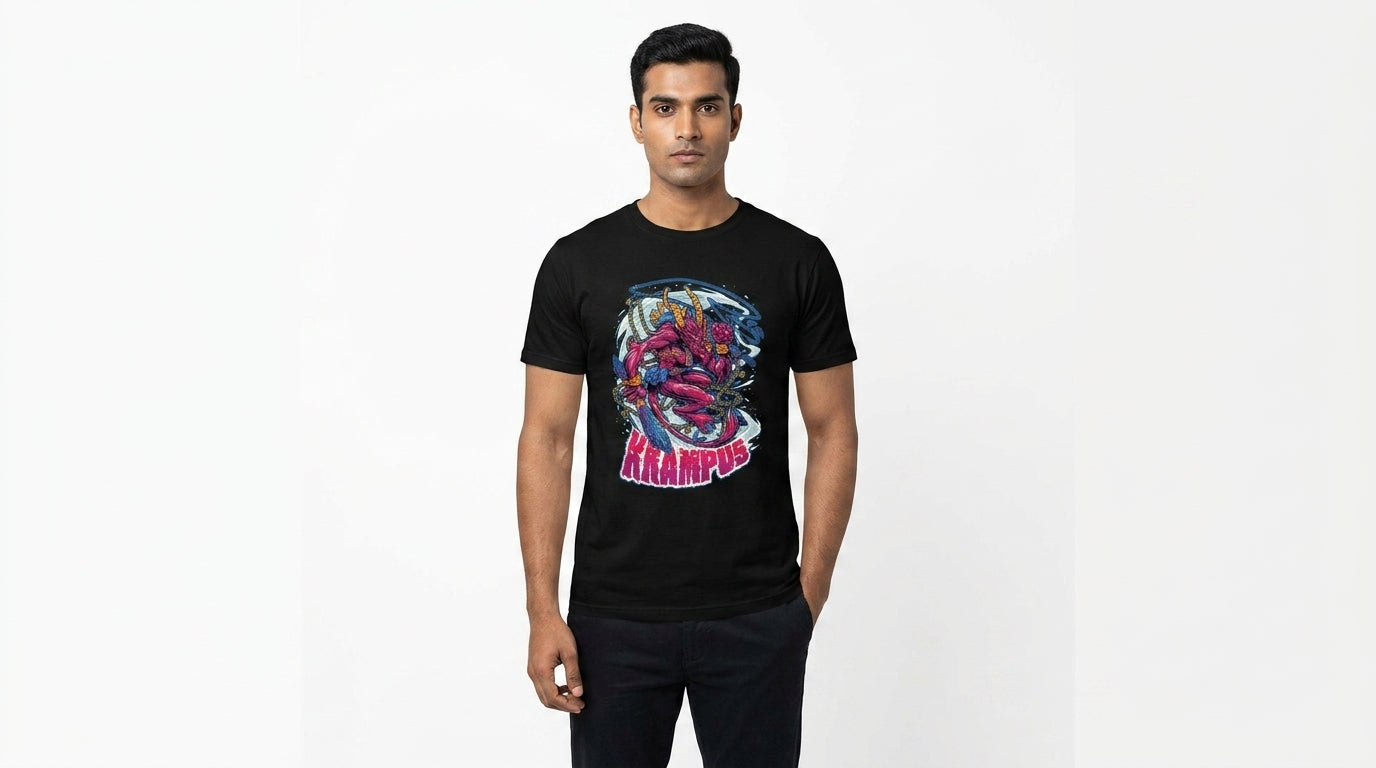 Krampus Black Tee