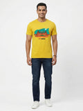 Red Fort - Styched in India Graphic T-Shirt White Color